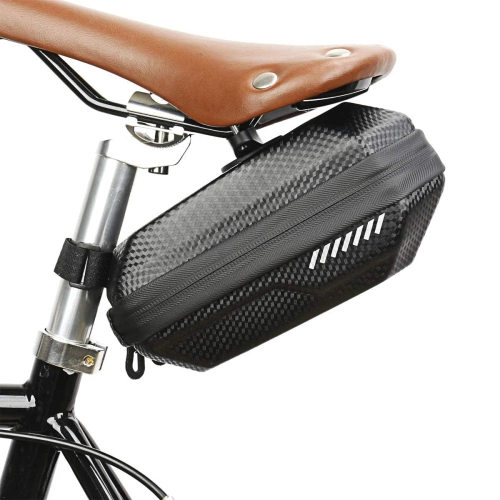 Wodoodporna torba podsiodłowa z twardą skorupą EVA  | Lekka i trwała sakwa rowerowa 1.5L |BCB-308