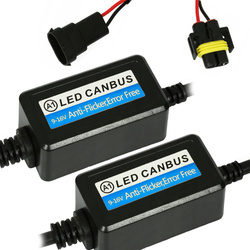 Komplet 2 szt - A1 Cyfrowy filtr H11 LED CAN BUS - pomarańczowy