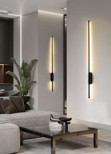 Nowoczesny kinkiet, lampa ścienna LED | 15W, 100cm, 3000K, 2000lm | DH-90CM-15W