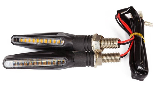 Dynamiczne kierunkowskazy LED do motocykli | 12 diod LED | blister | 2 sztuki | MSL-12LED-02