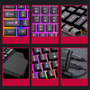 Gamingowa klawiatura jednoręczna z podświetleniem LED, keypad | T19