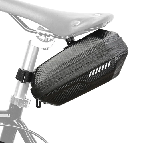 Wodoodporna torba podsiodłowa z twardą skorupą EVA  | Lekka i trwała sakwa rowerowa 1.5L |BCB-308