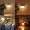 Lampka meblowa z czujnikiem ruchu | Bezprzewodowa lampka z czujnikiem zmierzchu | Magnetyczna lampka nocna z wbudowanym akumulatorem | C4765-WHITE