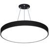 Lampa sufitowa wisząca LED 50W | okrągła pełna | aluminium | CCD niemrugająca | Φ60x6 | LPL-005