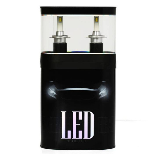 Zestaw żarówek LED H3 R4 80W 9600lm LUMILED LUXEON 12V-24V