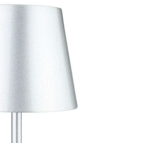 Lampka stołowa z wbudowanym akumulatorem | Dotykowa lampka nocna | HJA18-SILVER
