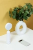 Nowoczesna lampka bezprzewodowa | Lampka LED z ruchomą głowicą | JX12-WHITE