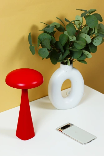 Dotykowa lampa z wbudowanym akumulatorem | Lampka nocna z funkcją zmiany barwy | JX27-RED