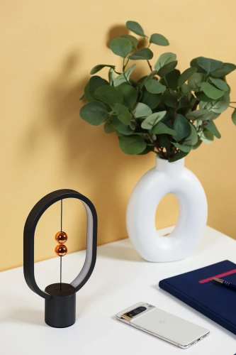 25 cm Bezprzewodowa lampka nocna | Balansująca lampka magnetyczna | MDL-H250-B