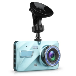 Wideorejestrator 1296p z ekranem 4" i G-Sensorem | Kamera samochodowa Full HD, dotyk, WDR, parking | PZ-V12