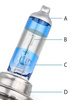 Żarówki samochodowe H7-55W-BLUE