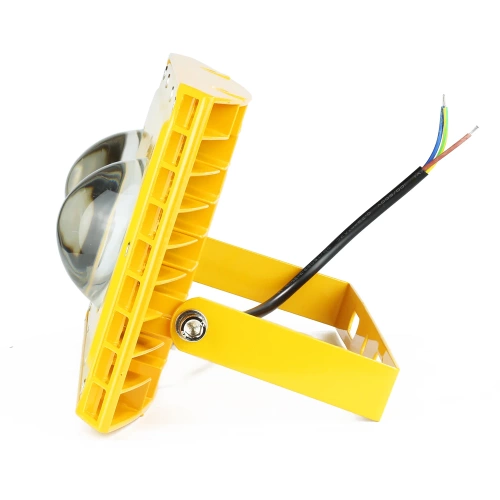 Naświetlacz EX | Lampa LED do miejsc zagrożonych wybuchem gazów | Przeciwwybuchowy halogen | GSM-100W-GOLD