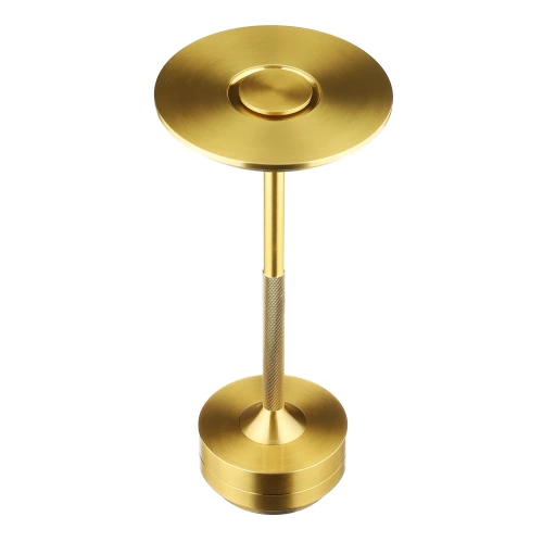 Lampa stołowa z trzema barwami świecenia | Lampka nocna z wbudowanym akumulatorem | HJA-25-GOLD