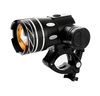 Przednia lampka rowerowa | dioda LED XM-L T6 CREE, 1500lm, 3 tryby świecenia, akumulator 2400mAh | BL085