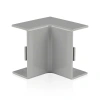 Łącznik kątowy wewnętrzny do maskownicy 40 × 20 mm | Nakładka narożna do listwy kablowej | Estetyczne połączenie pod kątem 90° | CDT-04-Grey