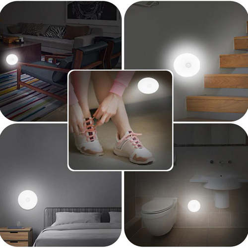 Inteligenta lampka nocna z czujnikiem zmierzchu i ruchu | NL-05