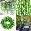 Sztuczny bluszcz | Girlanda dekoracyjna | Ozdobne liście | DG-Y230MM-GREEN