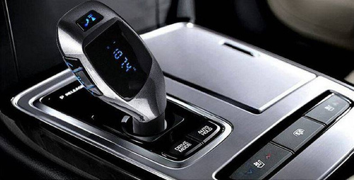Bluetooth | Transmiter samochodowy FM z wyświetlaczem LED | Ładowarka USB | Zestaw głośnomówiący | X5