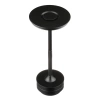 Lampa stołowa z trzema barwami świecenia | Lampka nocna z wbudowanym akumulatorem | HJA-25-BLACK