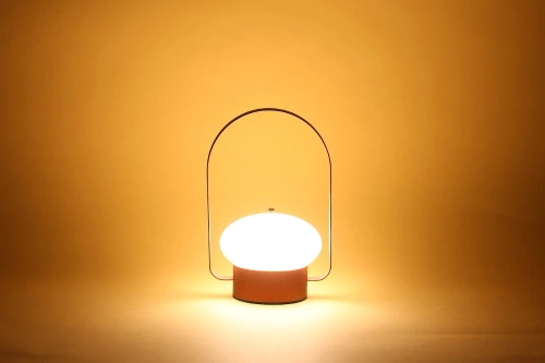 Stylowa lampka stołowa LED | Lampa dotykowa z wbudowanym akumulatorem | JX22-RED