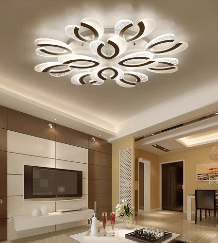 Wieloczęściowa Nowoczesna lampa wisząca | LED | Biała | RLD-C108W-W
