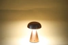 Lampa stołowa z wbudowanym akumulatorem | Lampa nocna z trzema barwami świecenia | Nastrojowa lampka do hotelu, restauracji | HJA24-COPPER