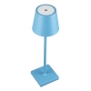 Lampka stołowa z wbudowanym akumulatorem | Dotykowa lampka nocna | HJA28-BLUE-1