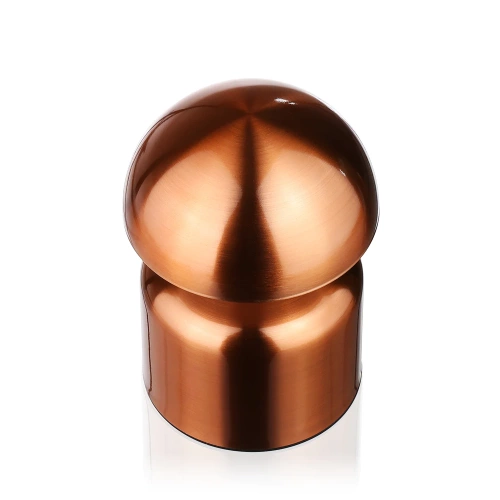 Lampka stołowa LED Grzybek | Bezprzewodowa lampka do hotelu, restauracji | Nocna lampka dotykowa | HJA41-COPPER