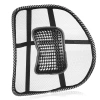Wspornik pod plecy do samochodu | Ergonomiczna podpórka pod lędźwie | Podpórka pod plecy montowana do krzesła lub fotela | GLY-440-BLACK