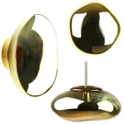 Kinkiet o nieregularnym kształcie | Nowoczesna lampa wisząca | XDL-C300-GOLD