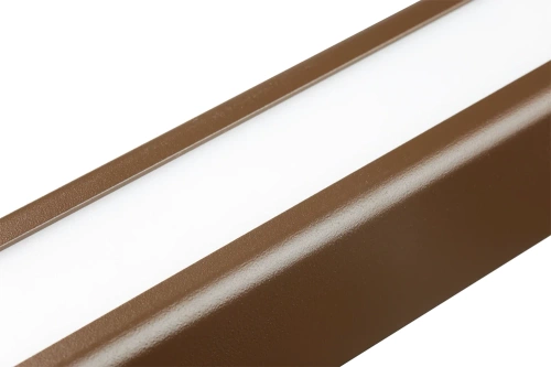 Nowoczesna prostokątna lampa wisząca | sterowanie pilotem | LED | brązowa | SX41-60CM-24W-BR