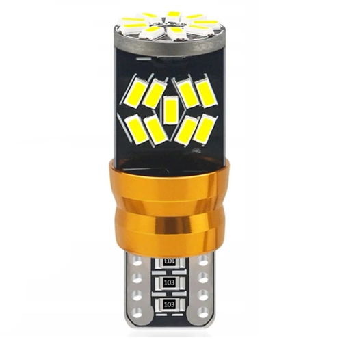 Żarówka postojowa W5W | Oświetlenie wnętrza LED | Żarówka wsuwana z Can Busem | T10-27SMD