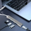 Rozdzielacz USB-C na 4x USB-A | adapter, rozgałęźnik typ C 4w1 | HUB