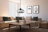 Nowoczesna szklana lampa wisząca | Dymiona | GB-D28-Grey