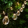 Girlanda solarna LED, lampa ogrodowa wbijana | 20 żarówek LED | 5 metrów | SDC-20LED-5M