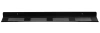 Metalowa półka łazienkowa | Czarna pólka pod prysznic 70cm | Półka wisząca | BDS-L70CM-B