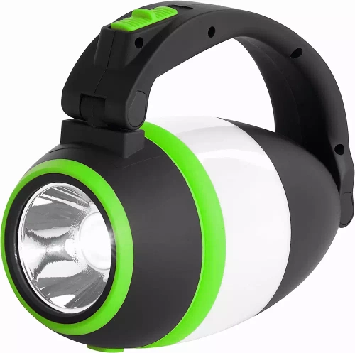 Wielofunkcyjna lampka kempingowa LED, latarka turystyczna z funkcją powierbanka | 3 tryby świecenia, 1500mAh | HWL-005