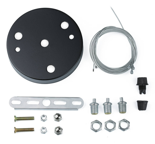 Lampa sufitowa wisząca LED 80W | okrągła pełna | aluminium | CCD niemrugająca | Φ80x6 | LPL-005