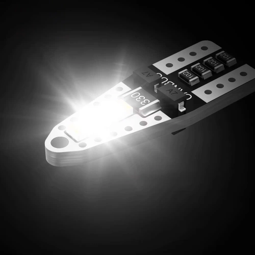 Żarówka samochodowa LED W5W T10 2 SMD 7020