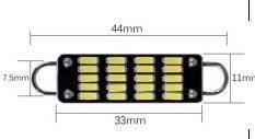 Żarówka samochodowa LED RL4410 Rigid Loop 20 SMD 4014 | do samochodów z USA