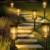 2x Ogrodowa lampka solarna LED | Wbiajny słupek 60 cm | HK-115A
