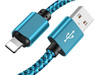 Lightning (iPhone) 1M | Nylonowy kabel USB do iPhone 11 XS XR X 8 7 6 5S SE | C06