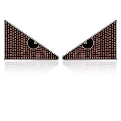 Światła samochodowe LED  | Dynamiczne światła ostrzegawcze | 11 trybów | Zasilanie USB |Y2-TRI-RED