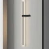 Nowoczesny kinkiet LED | 60cm 10W | Czarna lampa ścienna z aluminium | Lampa LED o barwie 4000K | YG-W003