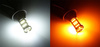 2w1 Światła LED do jazdy dziennej | AUTOMAT | PY21W 81 SMD 3030