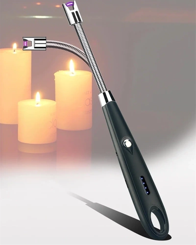 Nowoczesna zapalniczka plazmowa | Elektryczna zapalniczka ładowana przez USB | JL-701B-BLACK