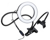 Lampa pierścieniowa 40W na elastycznym pałąku | LED RING do makijażu, wideokonferencji | SENY-6IN