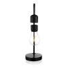Lewitująca lampka magnetyczna | Lampka LED z ładowarką indukcyjną | Lampka nocna | HX-S007S1-BLACK