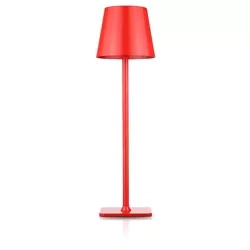 Lampka stołowa z wbudowanym akumulatorem | Dotykowa lampka nocna | HJA20-RED