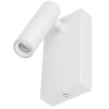 Kinkiet z ruchomym reflektorem | Nowoczesna aluminiowa lampa | WLV-176-3W-W| Lampa ścienna